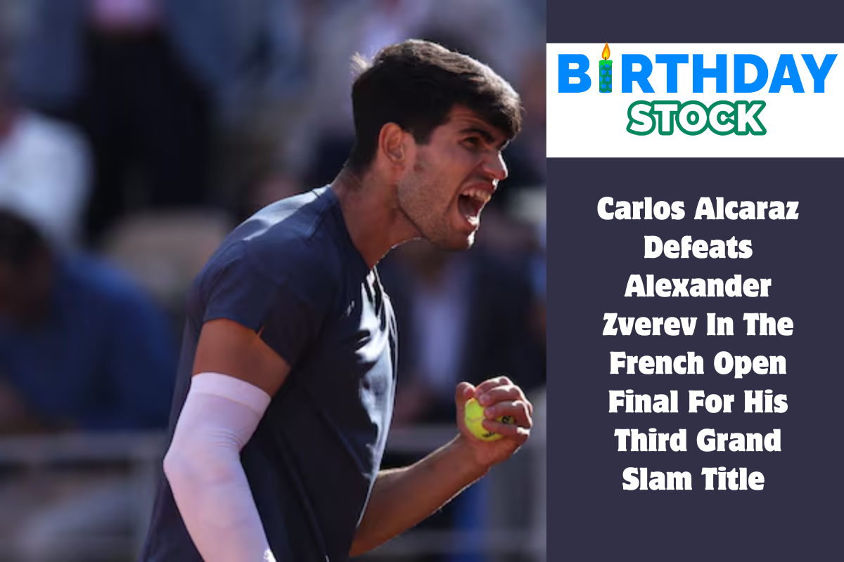 Carlos Alcaraz Defeats Alexander Zverev In The French Open Final For His Third Grand Slam Title 