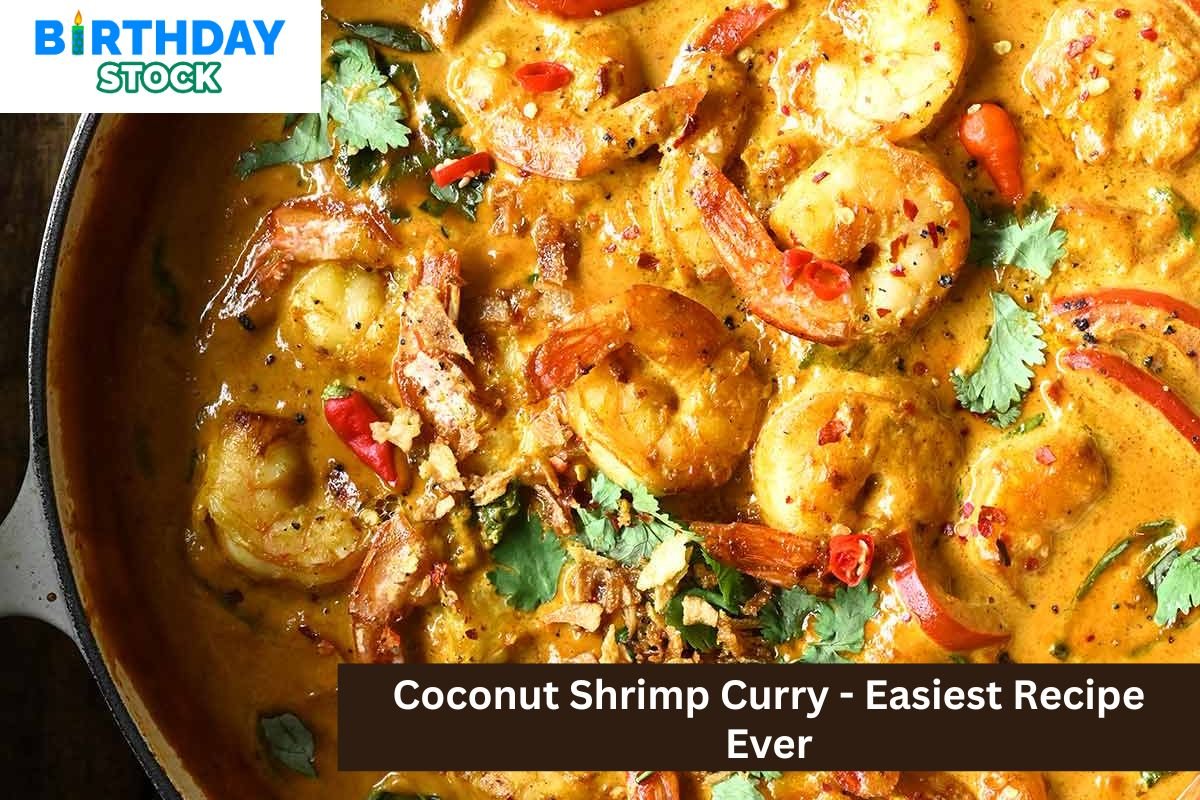 Coconut Shrimp Curry - Easiest Recipe Ever