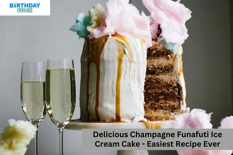 Delicious Champagne Funafuti Ice Cream Cake - Easiest Recipe Ever