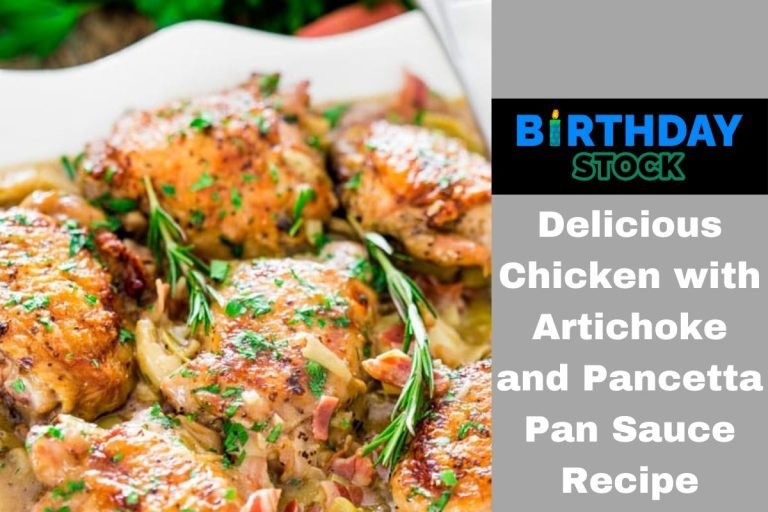 Delicious Chicken with Artichoke and Pancetta Pan Sauce Recipe