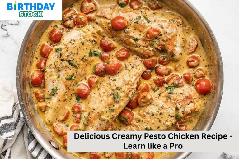 Delicious Creamy Pesto Chicken Recipe - Learn like a Pro