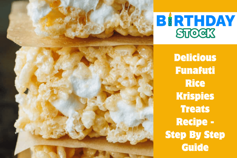 Delicious Funafuti Rice Krispies Treats Recipe - Step By Step Guide