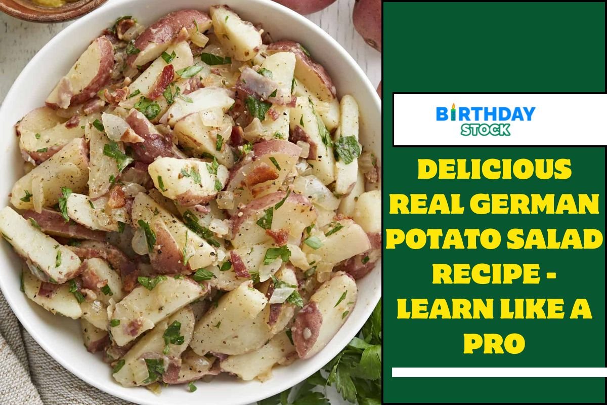 Delicious Real German Potato Salad Recipe - Learn like a Pro
