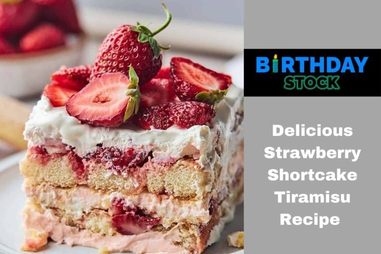 Delicious Strawberry Shortcake Tiramisu Recipe