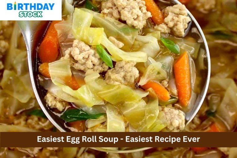 Easiest Egg Roll Soup - Easiest Recipe Ever