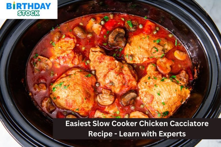 Easiest Slow Cooker Chicken Cacciatore Recipe - Learn with Experts