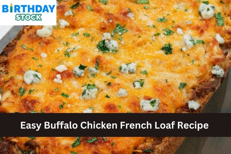 Easy Buffalo Chicken French Loaf Recipe