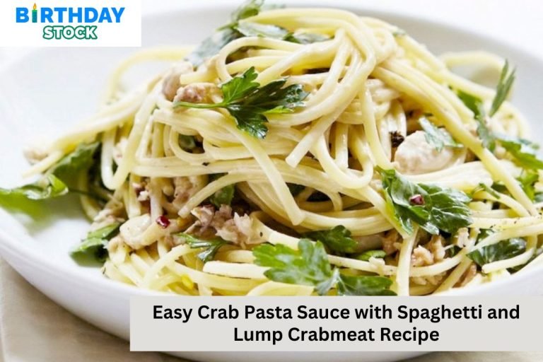 Easy Crab Pasta Sauce with Spaghetti and Lump Crabmeat Recipe