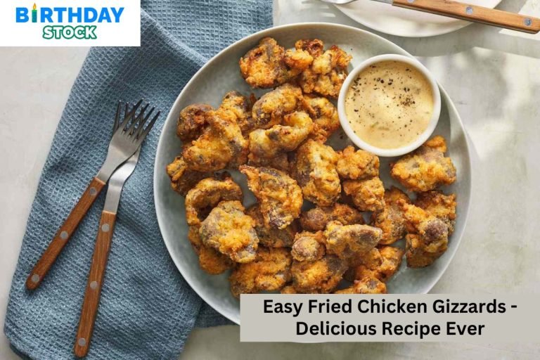 Easy Fried Chicken Gizzards - Delicious Recipe Ever