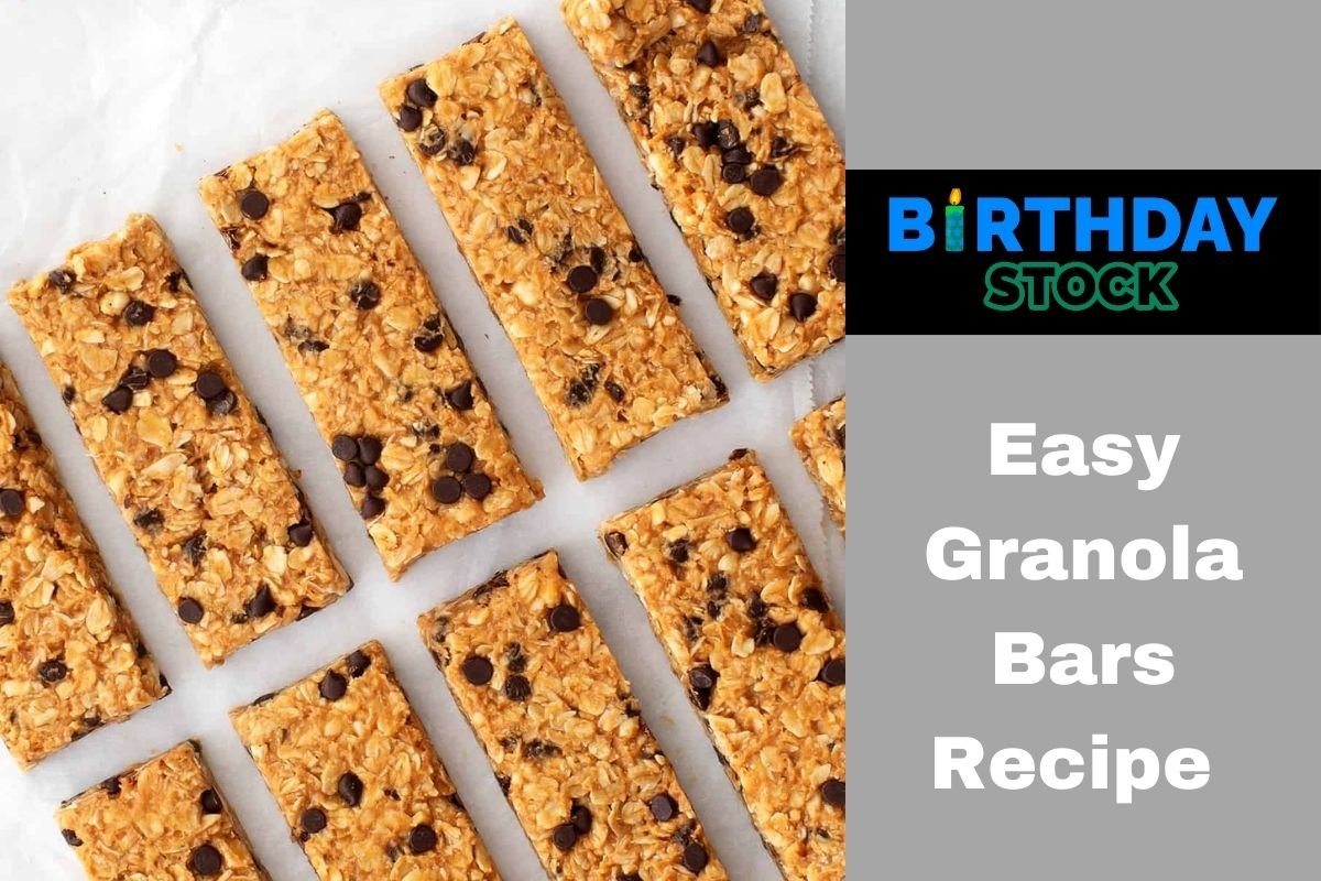Easy Granola Bars Recipe