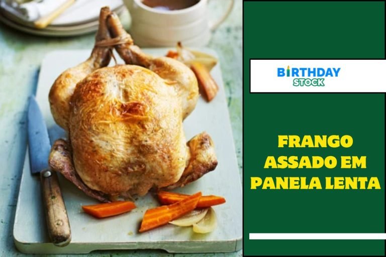 Frango assado em panela lenta