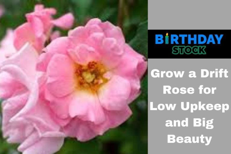 Grow a Drift Rose for Low Upkeep and Big Beauty