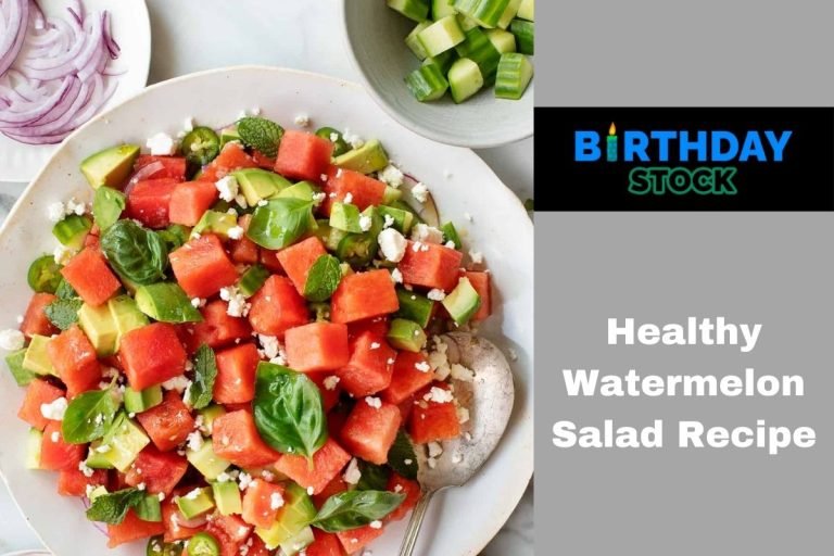 Healthy Watermelon Salad Recipe