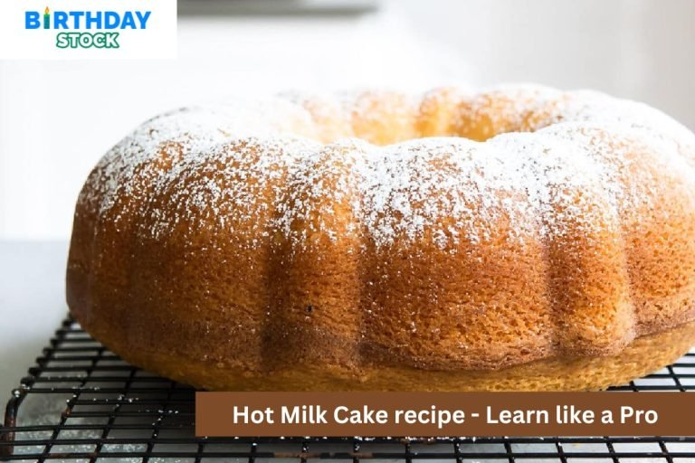 Hot Milk Cake recipe - Learn like a Pro