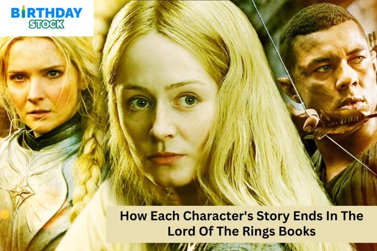 How Each Character's Story Ends In The Lord Of The Rings Books