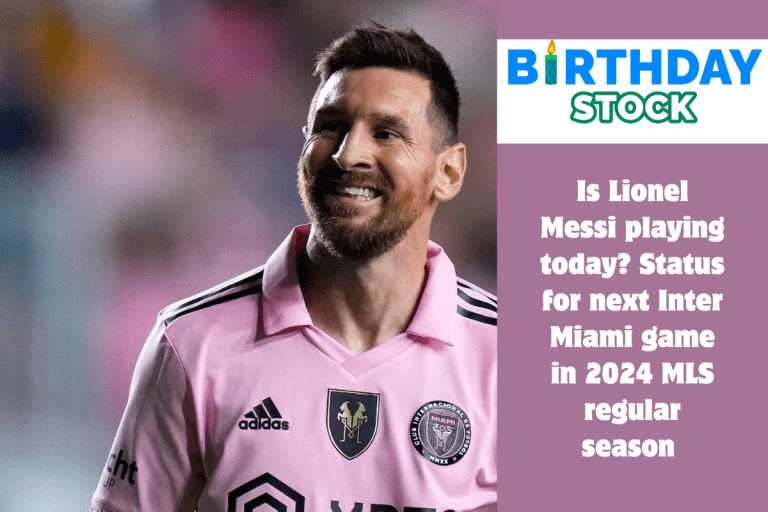 Is Lionel Messi playing today Status for next Inter Miami game in 2024 MLS regular season 