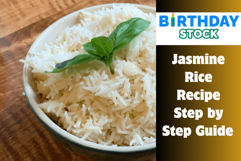 Jasmine Rice Recipe Step by Step Guide 