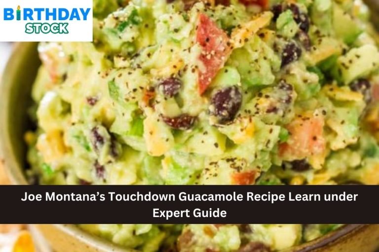Joe Montana’s Touchdown Guacamole Recipe Learn under Expert Guide