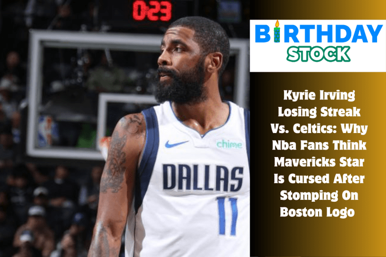 Kyrie Irving Losing Streak Vs. Celtics Why Nba Fans Think Mavericks Star Is Cursed After Stomping On Boston Logo 