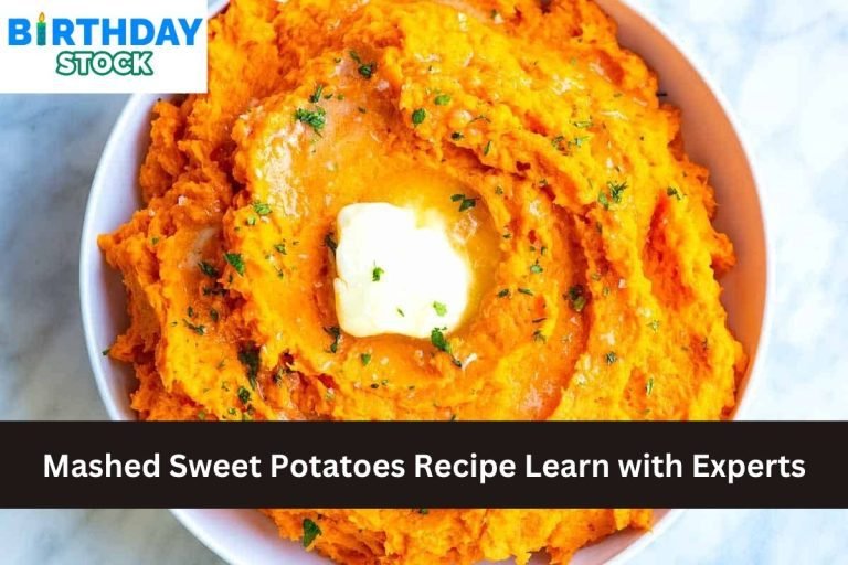Mashed Sweet Potatoes Recipe Learn with Experts