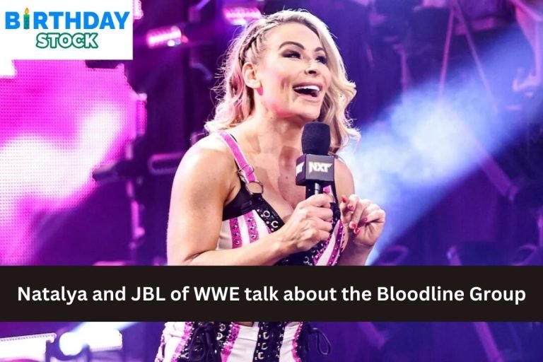 Natalya and JBL of WWE talk about the Bloodline Group