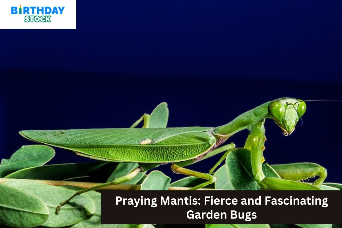 Praying Mantis: Fierce and Fascinating Garden Bugs