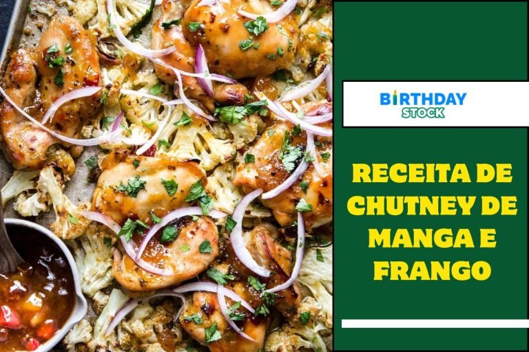 Receita de chutney de manga e frango