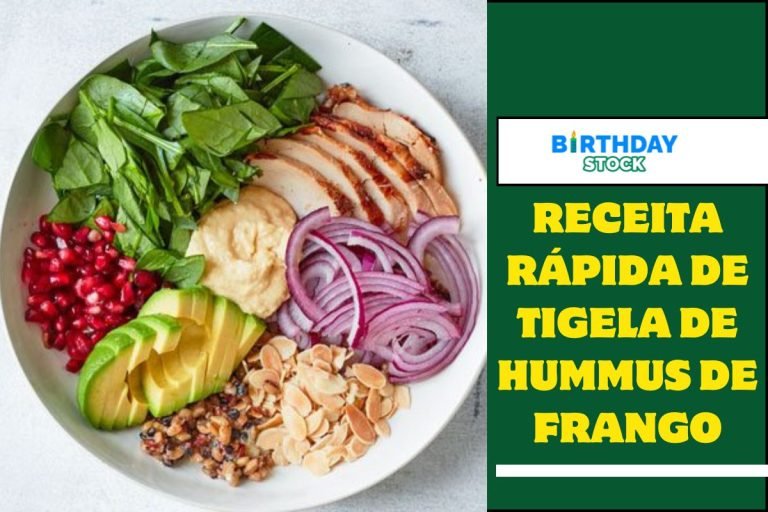 Receita rápida de tigela de hummus de frango