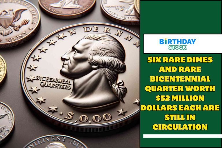 SIX Rare Dimes And rare Bicentennial Quarter Worth $52 Million Dollars Each Are Still in Circulation