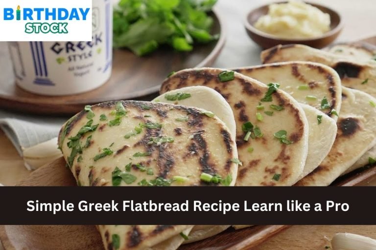 Simple Greek Flatbread Recipe Learn like a Pro