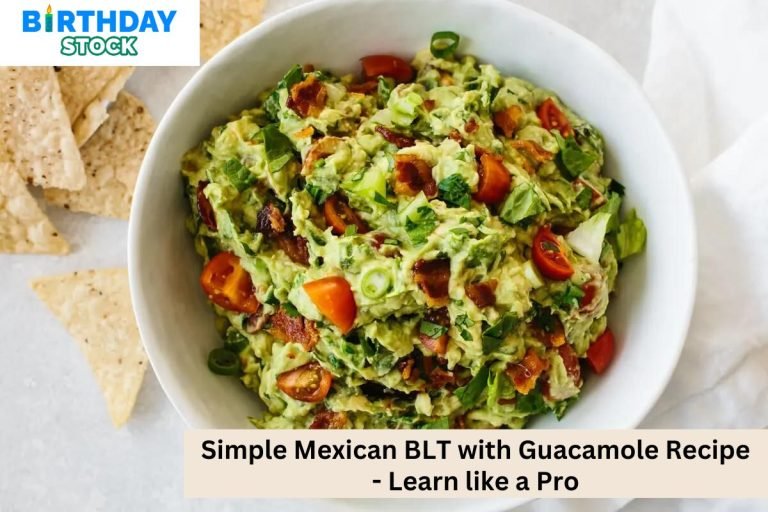 Simple Mexican BLT with Guacamole Recipe - Learn like a Pro