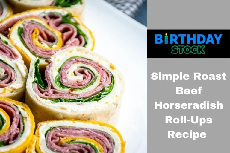 Simple Roast Beef Horseradish Roll-Ups Recipe