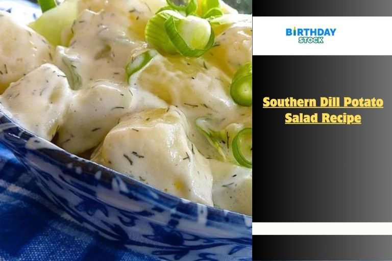 Southern Dill Potato Salad Recipe
