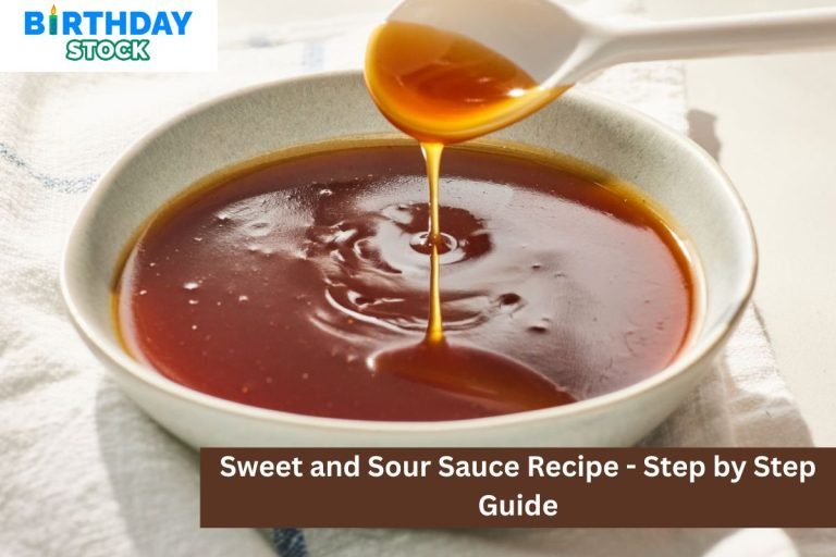 Sweet and Sour Sauce Recipe - Step by Step Guide