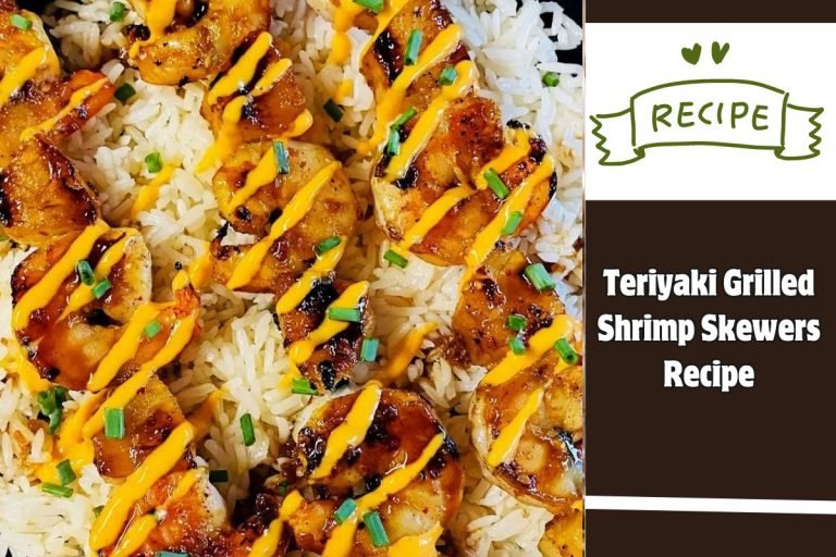Teriyaki Grilled Shrimp Skewers Recipe