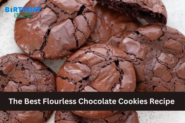 The Best Flourless Chocolate Cookies Recipe