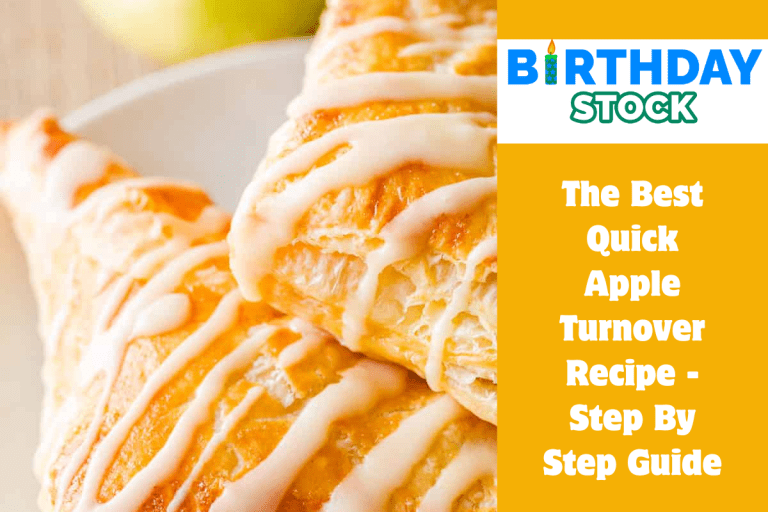 The Best Quick Apple Turnover Recipe - Step By Step Guide