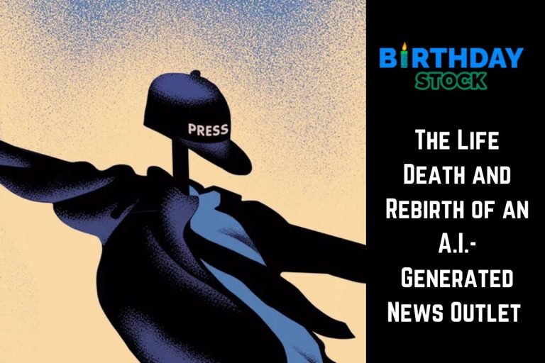The Life Death and Rebirth of an A.I.-Generated News Outlet The Life Death and Rebirth of an A.I.-Generated News Outlet
