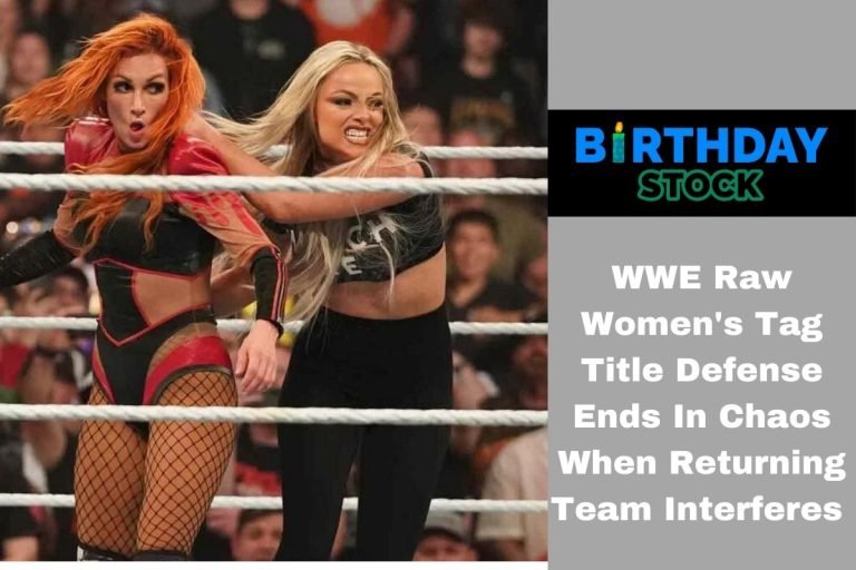 WWE Raw Women's Tag Title Defense Ends In Chaos When Returning Team Interferes