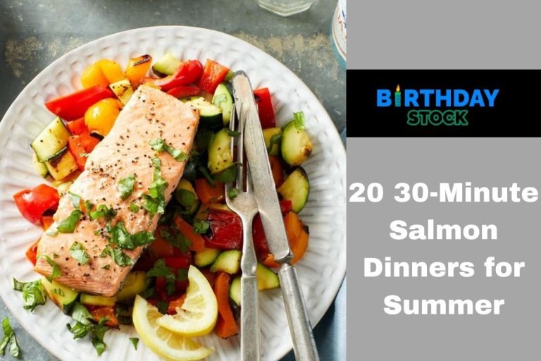 20 30-Minute Salmon Dinners for Summer