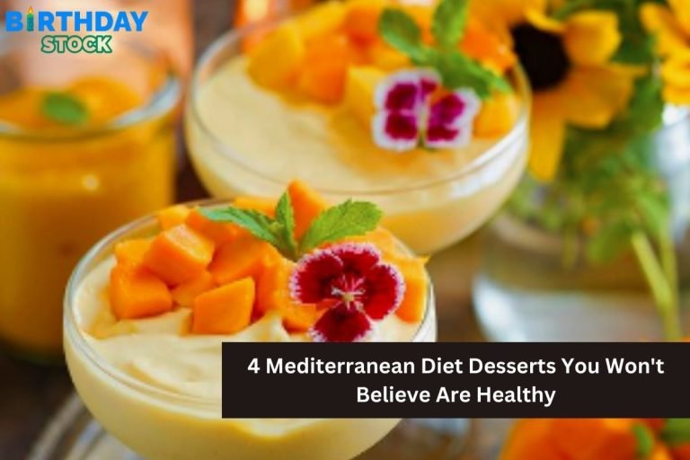 4 Mediterranean Diet Desserts You Won't Believe Are Healthy