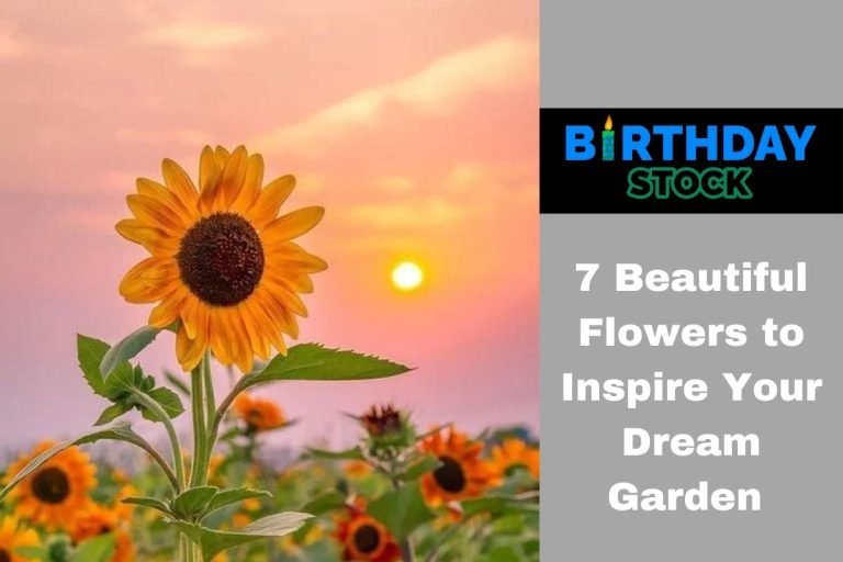 7 Beautiful Flowers to Inspire Your Dream Garden