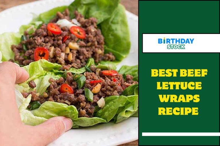 Best Beef Lettuce Wraps Recipe
