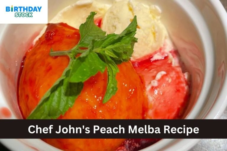 Chef John's Peach Melba Recipe