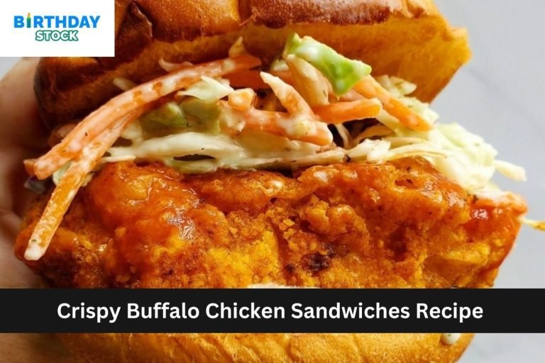 Crispy Buffalo Chicken Sandwiches Recipe