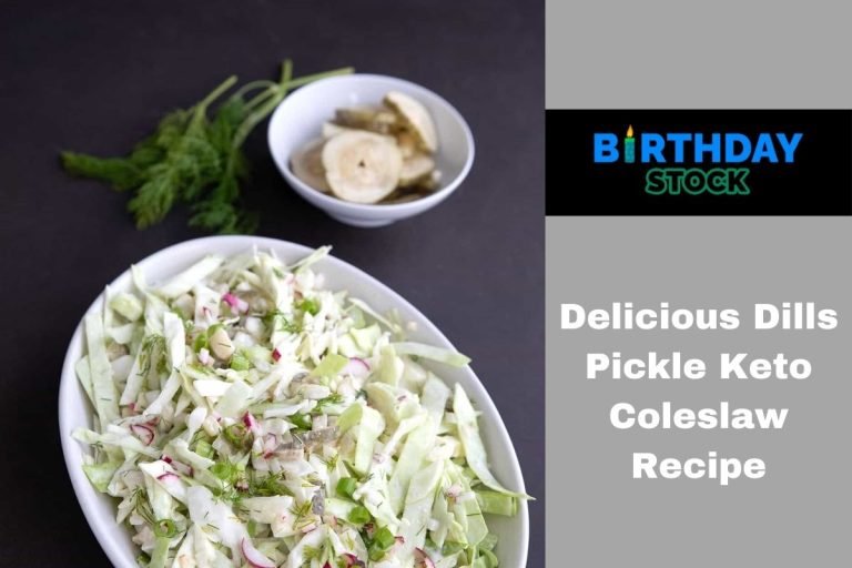 Delicious Dills Pickle Keto Coleslaw Recipe