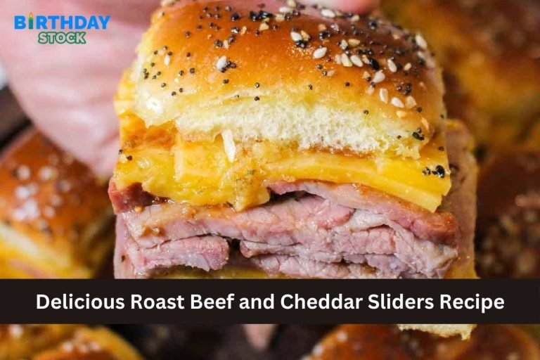 Delicious Roast Beef and Cheddar Sliders Recipe