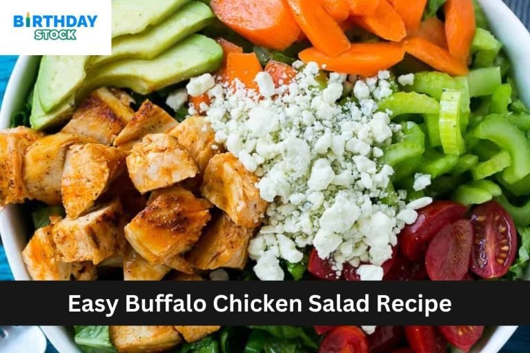 Easy Buffalo Chicken Salad Recipe