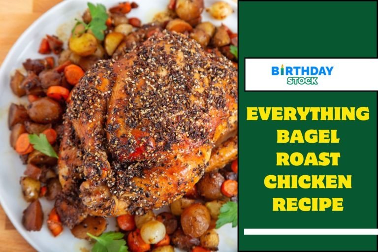 Everything Bagel Roast Chicken Recipe