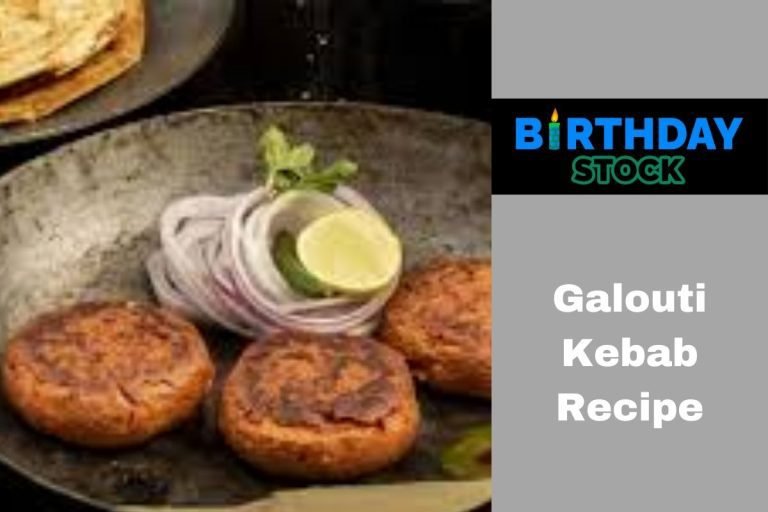 Galouti Kebab Recipe